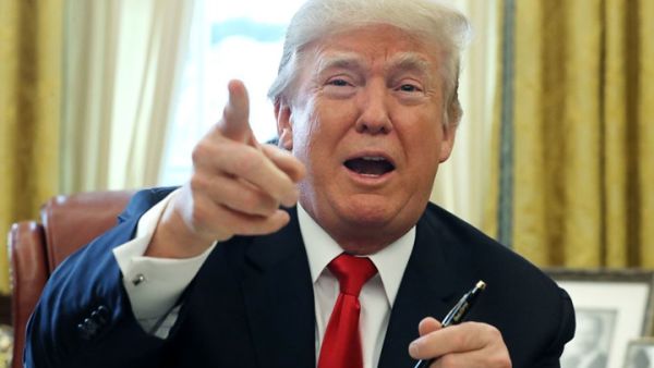  الرئيس الأمريكي دونالد ترامب