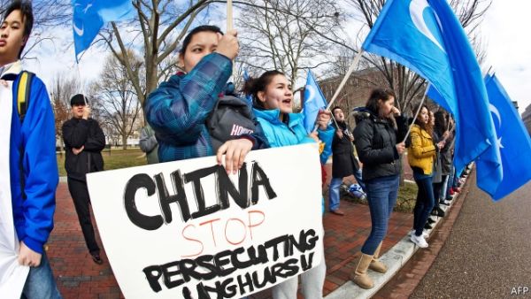 China is trying to prevent the formation of a vocal Uighur diaspora. (AFP) China is trying to prevent the formation of a vocal Uighur diaspora. (AFP)