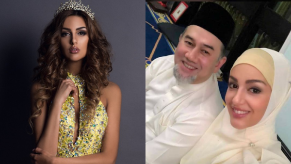 ملك ماليزيا يتزوج ملكة جمال روسيا  
