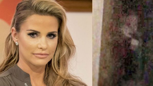 Ghostly goings-on: Speaking on Loose Women last year, the star explained she is convinced she is haunted, as a psychic once told her ghosts are attracted to her 'aura' (Source: Ken McKay - ITV - REX - Shutterstock / Katie Price - Instagram)