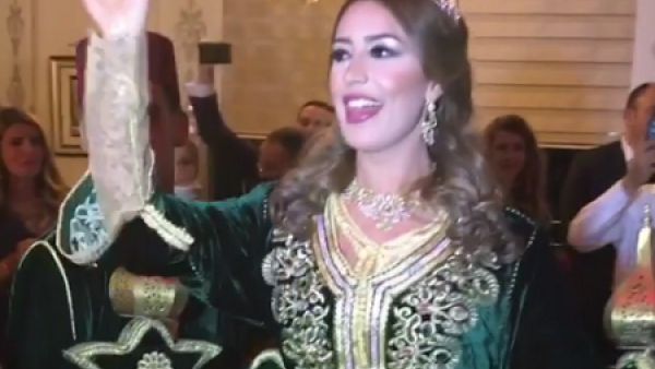 جنات تعقد قرانها على محام مصري