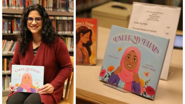 كتاب تحت حجابي للكاتبة "هنا خان"