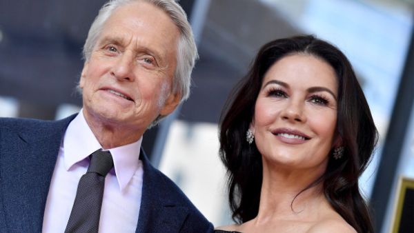 كاثرين زيتا جونز ومايكل دوغلاس