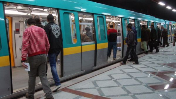 More than 3 million people are estimated to use the Cairo subway system on a daily basis (AFP/File)