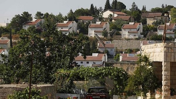 The illegal Israeli settlement of Neve Zuf. (AFP/ File)
