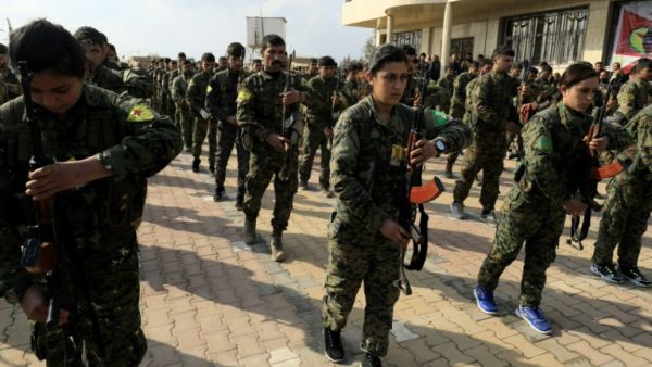 Syrian fighters from the Kurdish Women's Protection Units (YPJ)  (AFP/File Photo)	