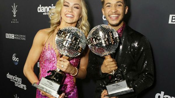 جوردان فيشر وليندساي أرنولد (Getty Images for Caruso@)