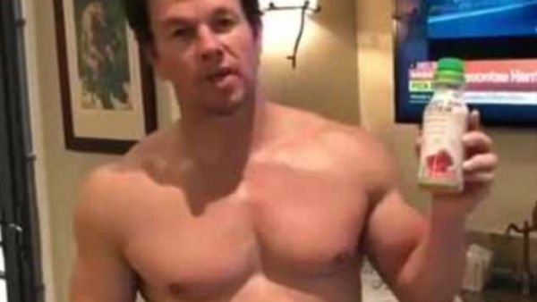 Quick stop: On Saturday, Mark Wahlberg, 46,  filmed a video in the midst of a workout (Source: Mark Wahlberg - Instagram)