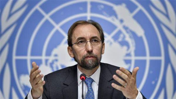 UN rights chief Zeid Ra'ad Al Hussein (AFP/File Photo)	