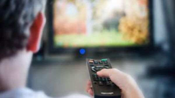 A man watching TV (AFP/File Photo)	