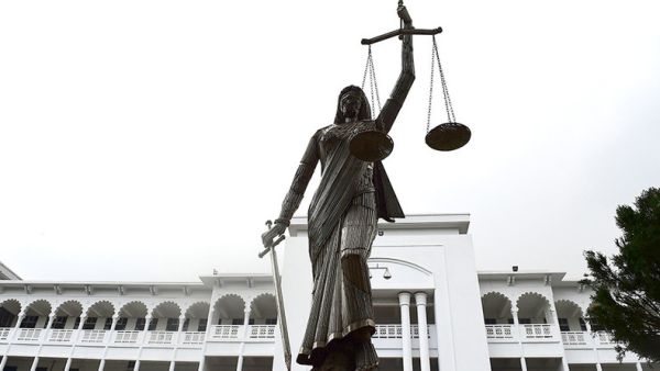 Lady Justice statue (AFP/File Photo)