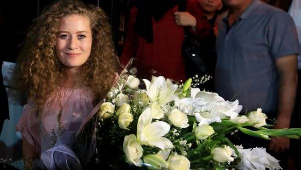 Palestinian resistance icon Ahed al-Tamimi  (Twitter)