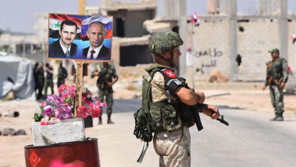 Russia has troops on the ground around Idlib province in northwest Syria. (AFP Photo)
