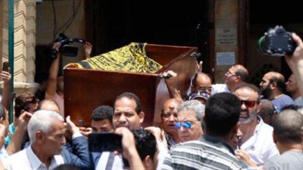  جنازة الراحلة مديحة يسري