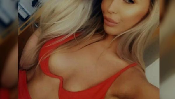 Who's that girl? The mystery woman filmed grinding in John Noble's lap has been identified  as part-time model Poppy Owen, 24, from Shropshire and is said to feel 'guilty' over the drama (Source: poppy owen - Instagram)