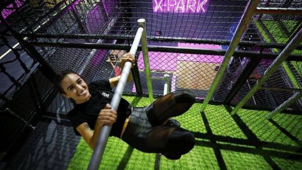 أول صالة ترامبولين نسائية بالرياض