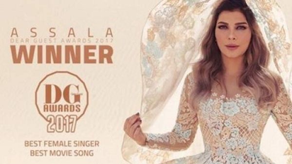 أصالة تحظى بجائزة أفضل مطربة و افضل أغنية فيلم