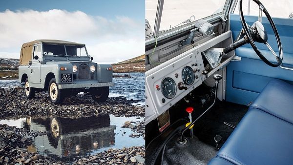1958 - Land Rover Series II (RAF Blue Vinyl)