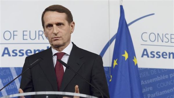 Russia parliament speaker Sergei Naryshkin (AFP/File Photo)