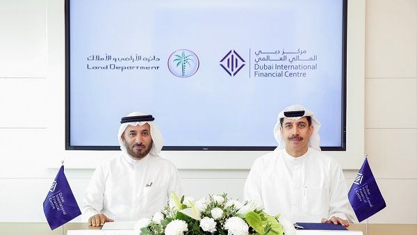 HE Essa Kazim Governor of DIFC and HE Sultan Butti Bin Mejren Director General of the Dubai Land Department