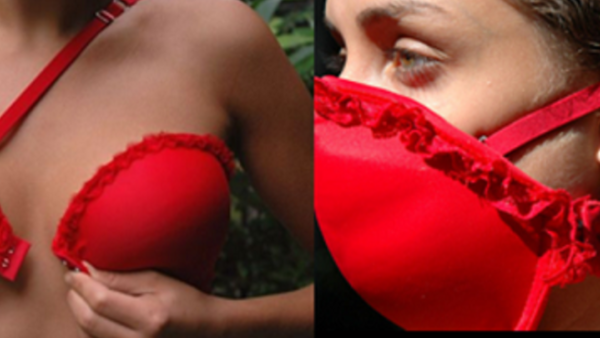 سوتيان يمكن ان يستخدم كمامة..ههههههههه