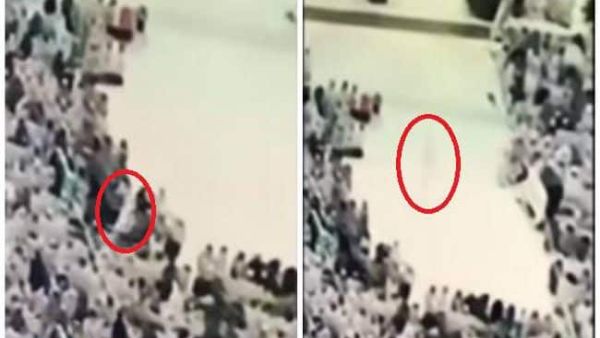  هذه حقيقة ظهور "جني" في الحرم المكي واختراقه صفوف المصلين!