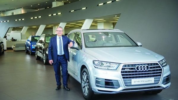 What new Audi products are likely to be launched in the region in the next 12 months?