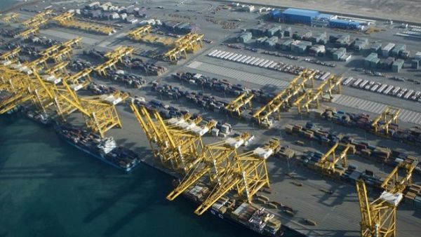 Reducing the time taken for the movement of goods between sea and air transport modes and making the area the main transit gateway in the Middle East Reducing the time taken for the movement of goods between sea and air transport modes and making the area the main transit gateway in the Middle East