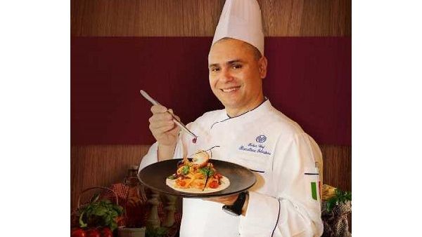 Chef Salvatore Barcellona at Prego’s Media Rotana