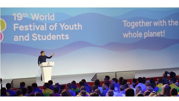 Over 25,000 young people from around the world took part in the festival. Over 25,000 young people from around the world took part in the festival.