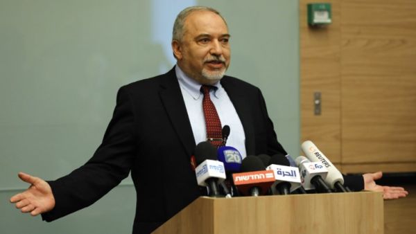 Israeli Defence Minister Avigdor Lieberman (Twitter)