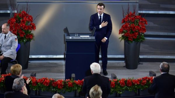 French President Emmanuel Macron (AFP)