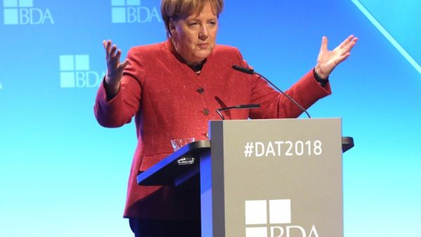 German Chancellor Angela Merkel  (AFP)