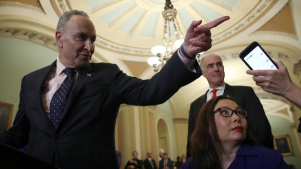 Senate Minority Leader Chuck Schumer  (AFP)