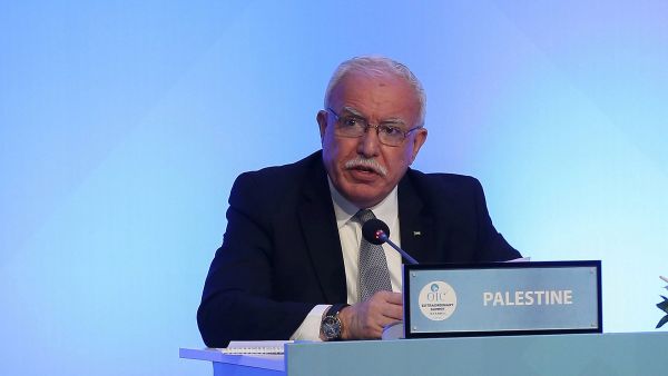 Riyad Al-Maliki, Palestine’s foreign minister (Twitter)