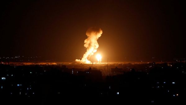 Israel's new air raids (Twitter)