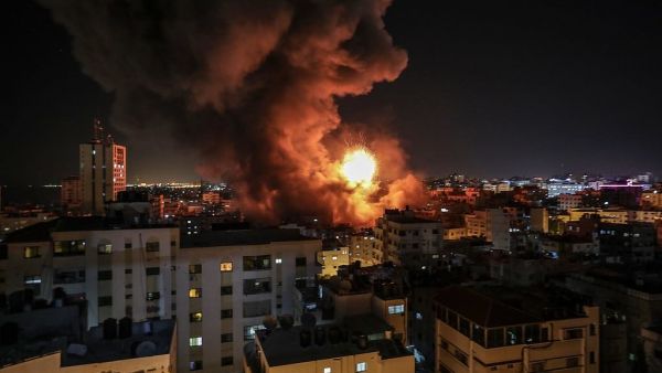 New bombing now in Gaza  (Twitter)