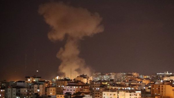 Israeli Air Raids (Twitter)