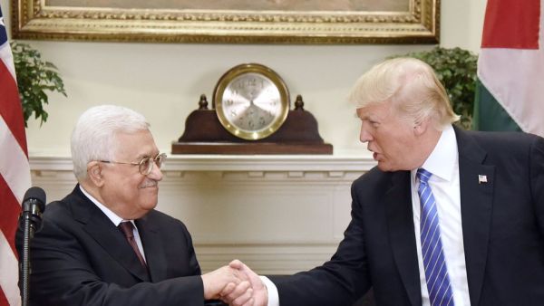  'Deal of the Century', Abbas with Donald Trump  (Twitter)