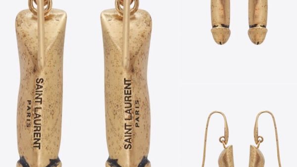 YSL made some points with these penis earrings (Twitter)