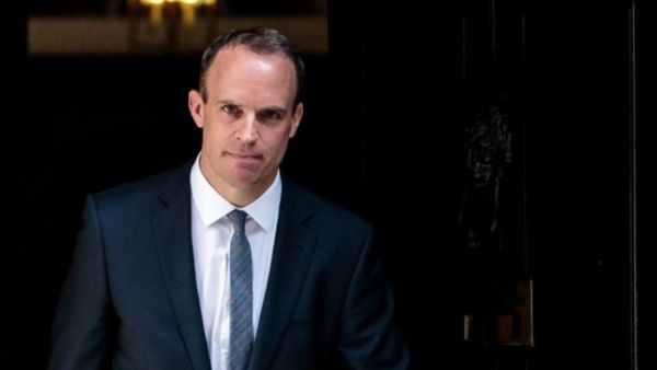 Brexit Secretary Dominic Raab (Twitter)