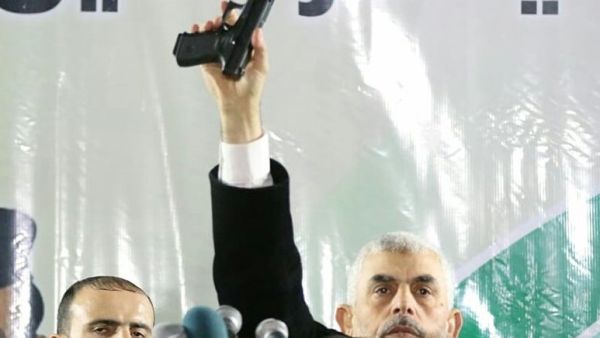 Yahya Sinwar, leader of Hamas in the Gaza Strip (Twitter)