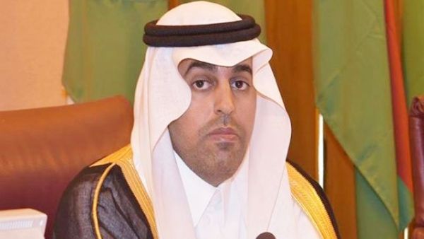 Arab Parliament Speaker Mishaal bin Fahm Al-Salami (Twitter)