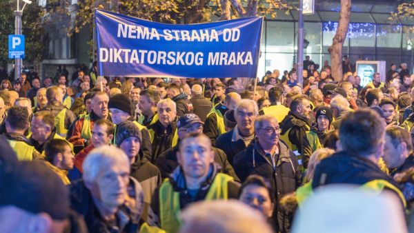 Yellow vest protests held in Montenegro (Twitter)