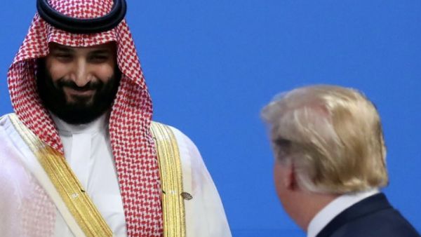 Trump says he supports Crown Prince Mohammed bin Salman (Twitter) Trump says he supports Crown Prince Mohammed bin Salman (Twitter)
