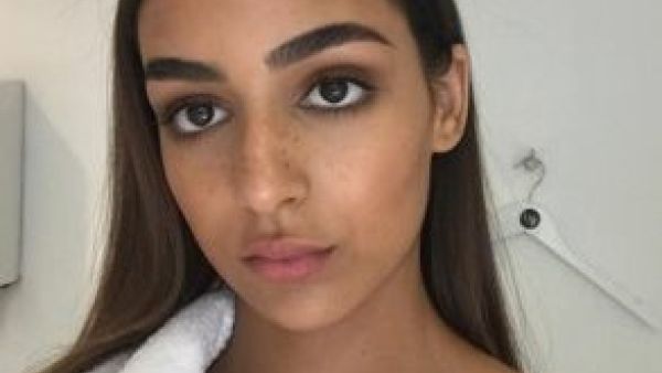 British-Moroccan model Nora Attal (Twitter)