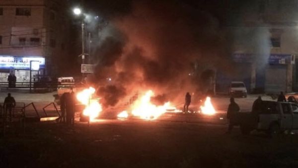 Ongoing confrontations in Jordan (Twitter) Ongoing confrontations in Jordan (Twitter)