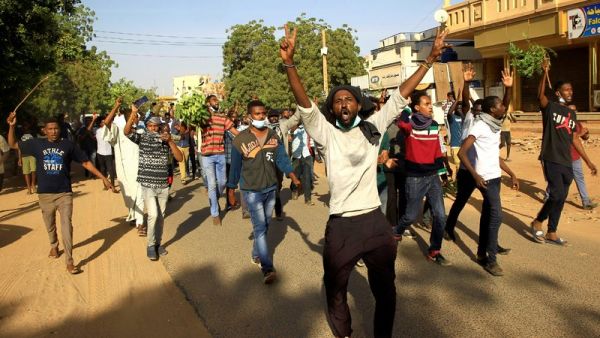Protests in Sudan (Twitter)