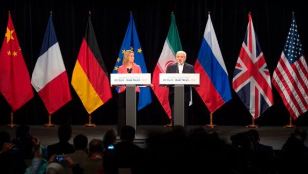 European Union members including Britain, France and Germany have said they will continue to abide by the Iran nuclear deal (Twitter)