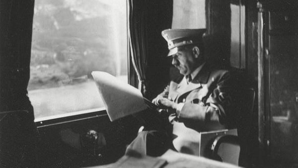 Nazi dictator Adolf Hitler refused to visit any concentration camps during the Holocaust, and even pulled down a blind on his train window when passing Jewish prisoners being led into camps (Shutterstock)	
